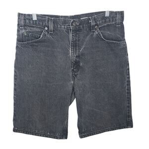 VTG Levis 550 Jorts Denim Jean Shorts 33 /34 90s Orange Tab Relaxed USA Skater